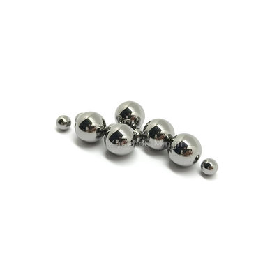 Präzisionswolframkarbidkugel Ø5-Ø35 Silber G10 Toleranzklasse für industrielle Maschinen