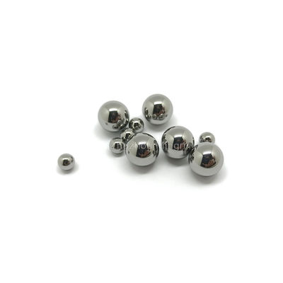 Präzisionswolframkarbidkugel Ø5-Ø35 Silber G10 Toleranzklasse für industrielle Maschinen