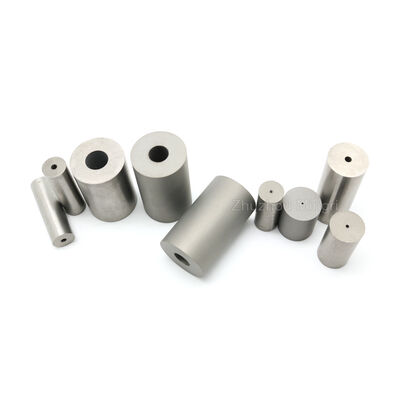 Ausgezeichnete Verschleißfestigkeit Polsterte Zementwolframkarbid-Punktierstämme Stempel Extrusionsformen YG20 Grade 3000N/mm OEM