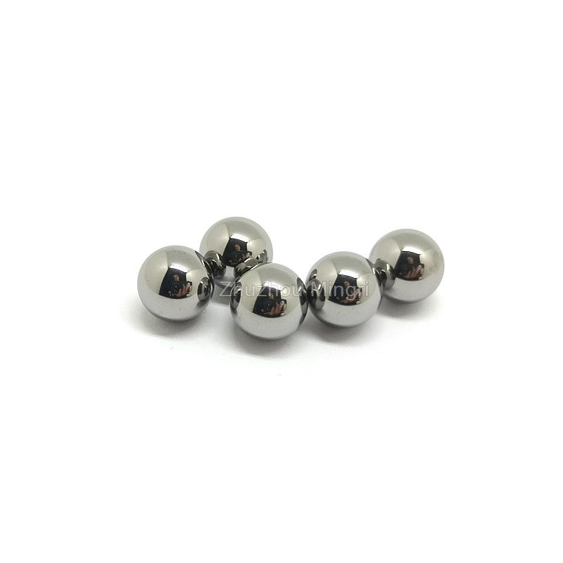 Präzisionswolframkarbidkugel Ø5-Ø35 Silber G10 Toleranzklasse für industrielle Maschinen
