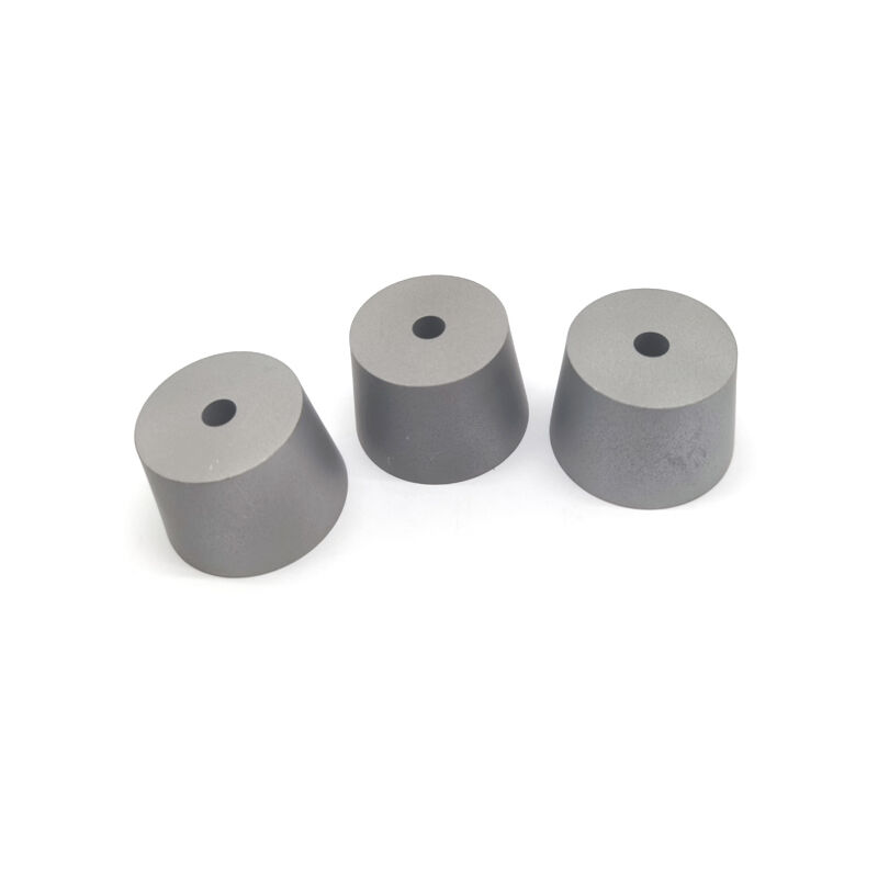 Ausgezeichnete Verschleißfestigkeit Polsterte Zementwolframkarbid-Punktierstämme Stempel Extrusionsformen YG20 Grade 3000N/mm OEM