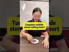 12.7*12.7*6.5mm Hartmetall-quadratische Kettensäge fügt für Steintrennmaschine ein